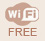Free Wi-Fi access in our salon